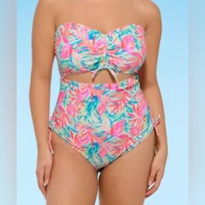 Decree Tropical Print Monokini